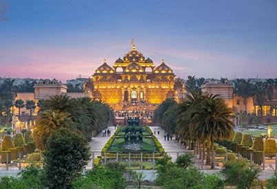 Akshardham Temple in Delhi